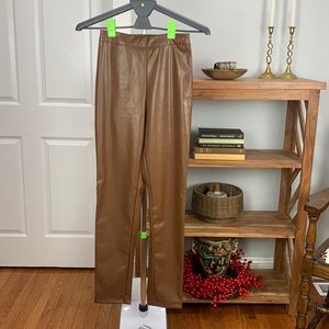 PTY Faux Leather Pants Size 2